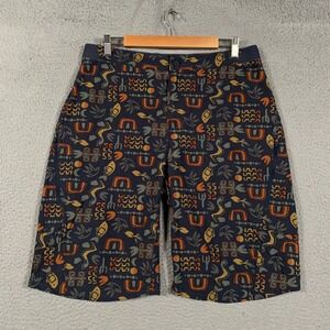 Patagonia Hydropeak Boardshorts Mens Size 36 Multi Tribal Print Surf Swim Shorts